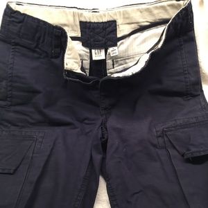 Boys Gap Navy Blue Cargo shorts - Size 14